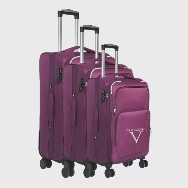 Voyaguer Soft Luggage 3PCS