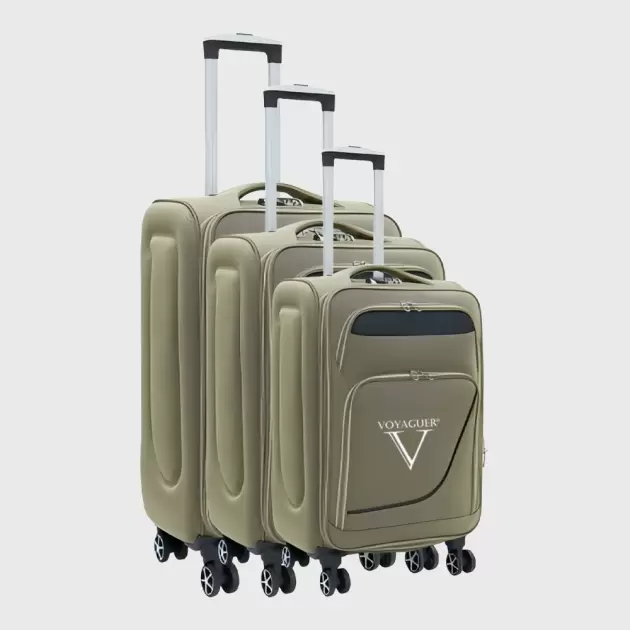 Voyaguer Soft Luggage 3PCS