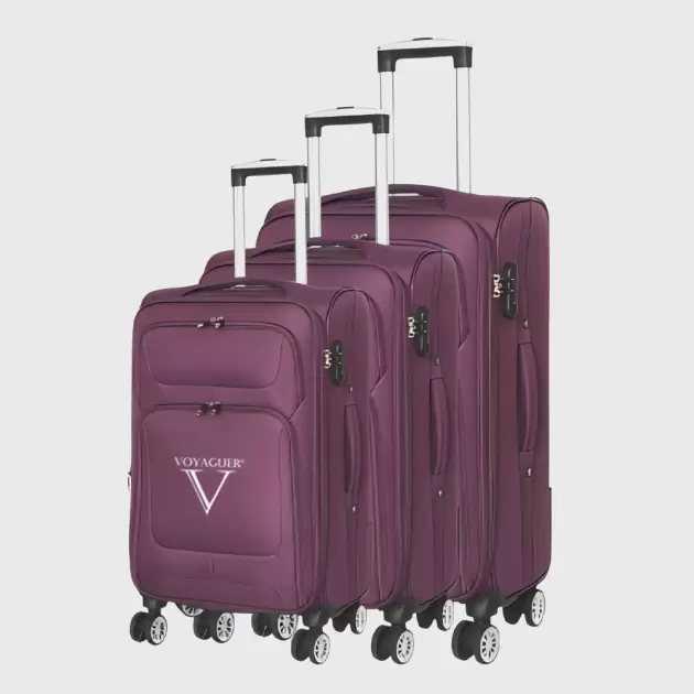 Voyaguer Soft Luggage 3PCS