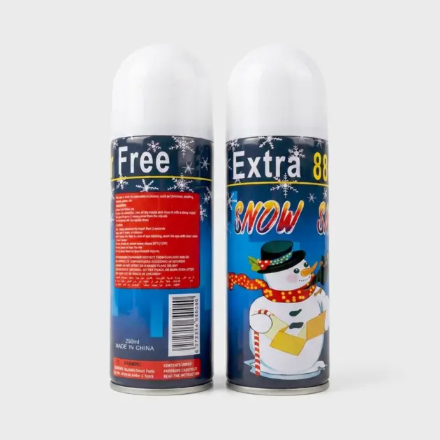 Spray Snow(Spainish instruction)