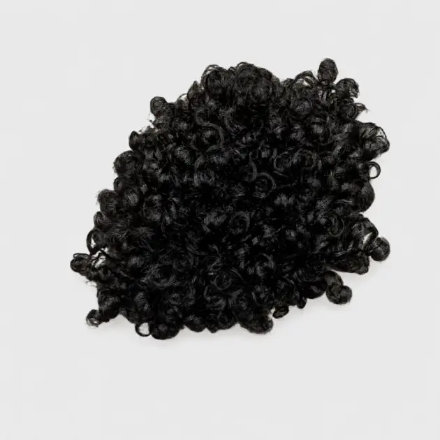 Fan wig (black)