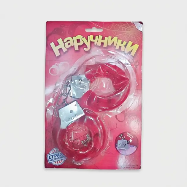 Plush handcuff
