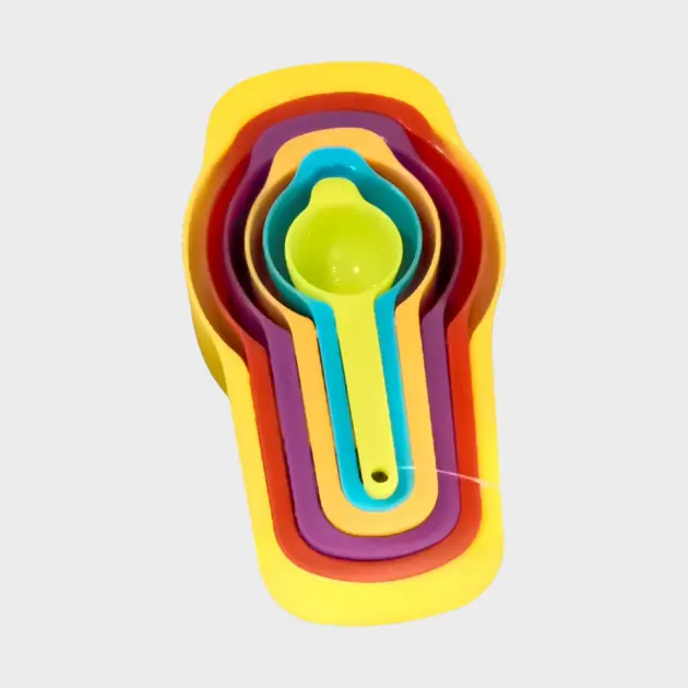 6pcs 3.3-9.3cm Kitchen measuring spoon