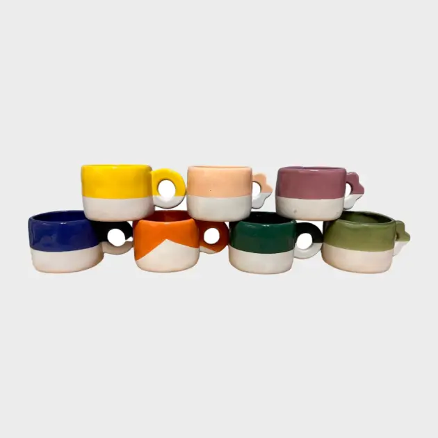 Melamine mug  (mixed color),75pcs/ctn