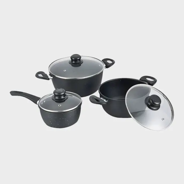 6 Pcs Luxury Cookware Set